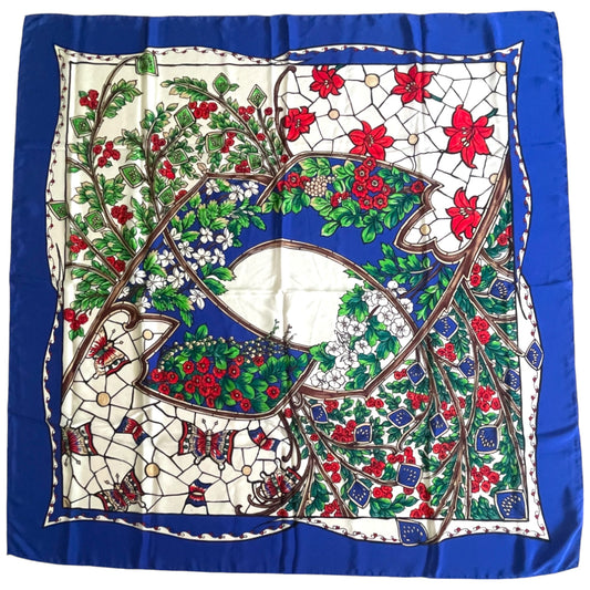 Stained Glass Silk Scarf