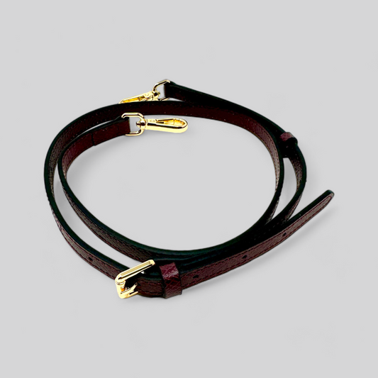 Thin Leather Crossbody Straps