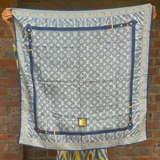 Stitching Silk Scarf