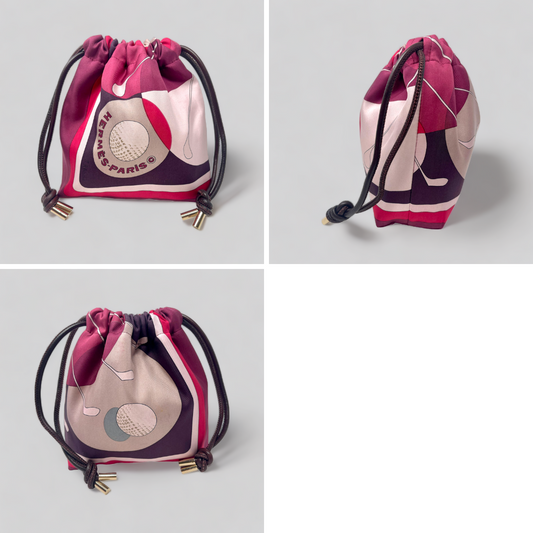 Raspberry Golf Bag