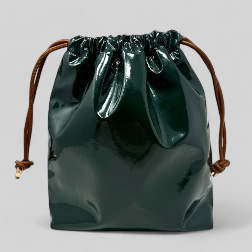 Green Patent Leather Bags 3 SIZES