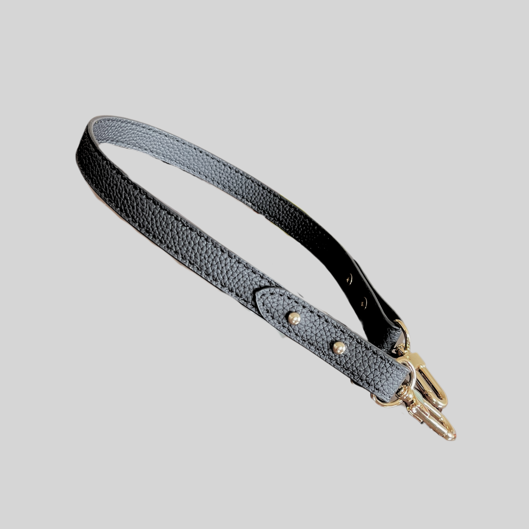 Textured Leather Shoulder Strap
