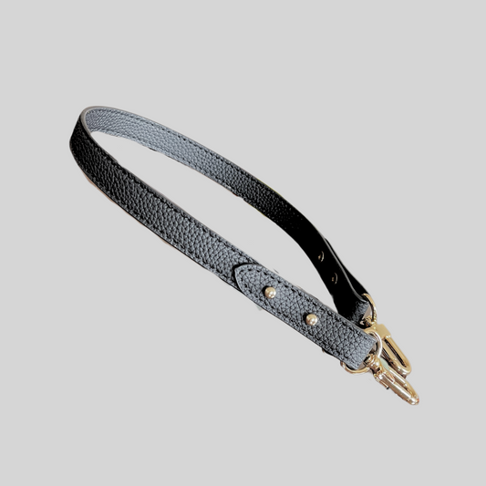 Textured Leather Shoulder Strap
