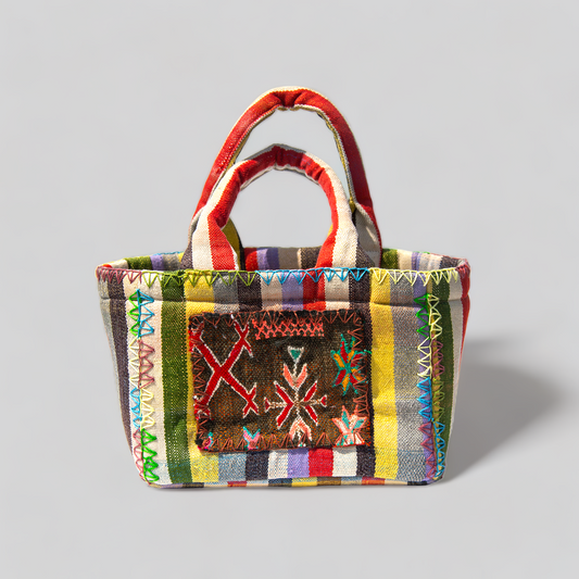 *Exclusive Collaboration* Antique Textiles & Rugs TOTE BAG 14 - SMALL