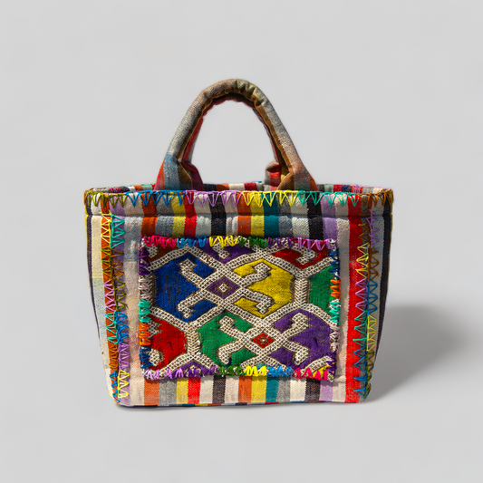 *Exclusive Collaboration* Antique Textiles & Rugs TOTE BAG 15 - LARGE