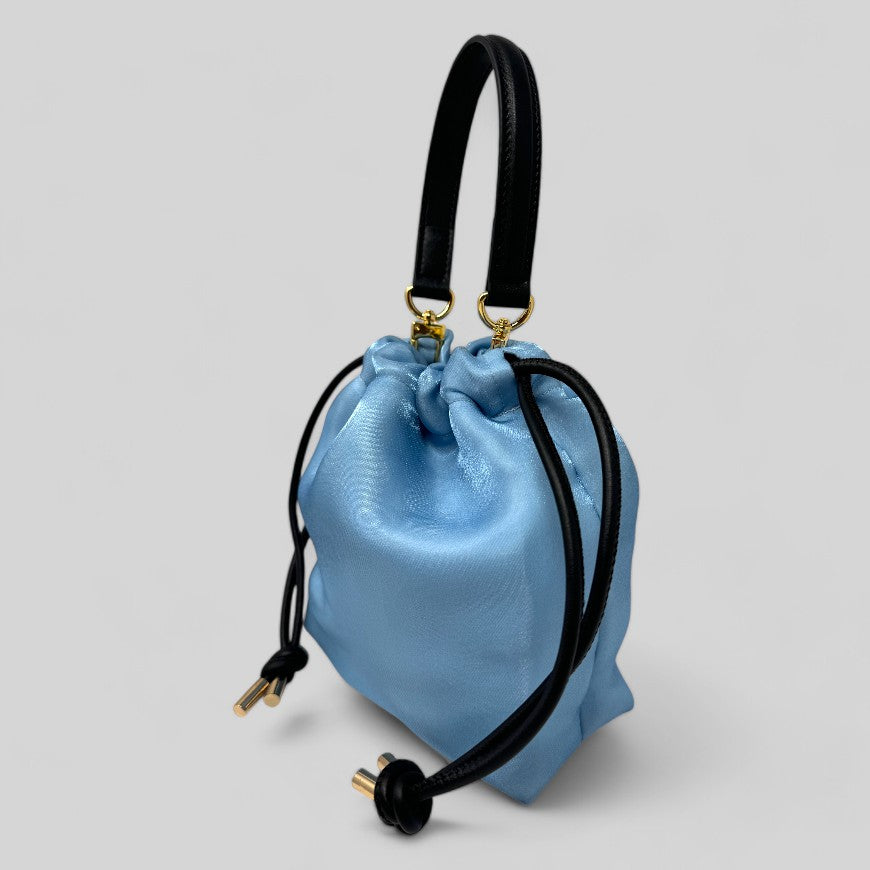 Baby Blue Organza Bag