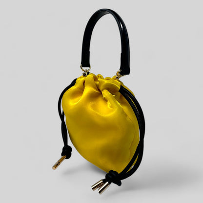 Yellow Organza Bag