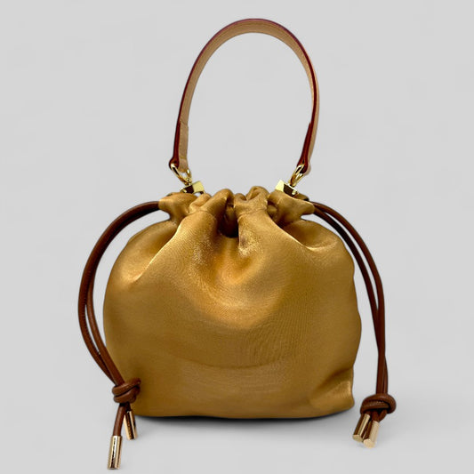 Gold Organza Bag