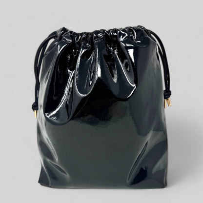 Black Patent Leather Bags 3 SIZES