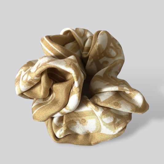 Caramel Logo Scrunchie