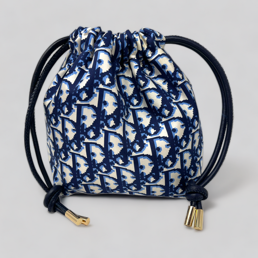 Classic Navy and Light Blue Logo Bag