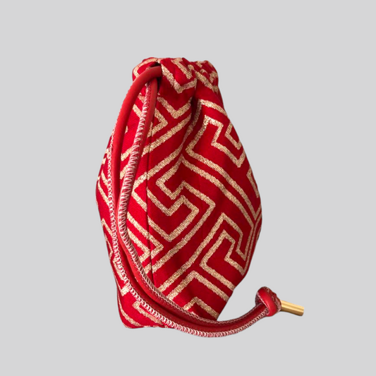 Mini Red and Gold Tile