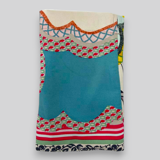 Mixed Media Silk Phone Bag