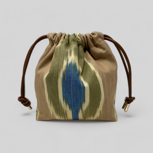 Khaki Ikat