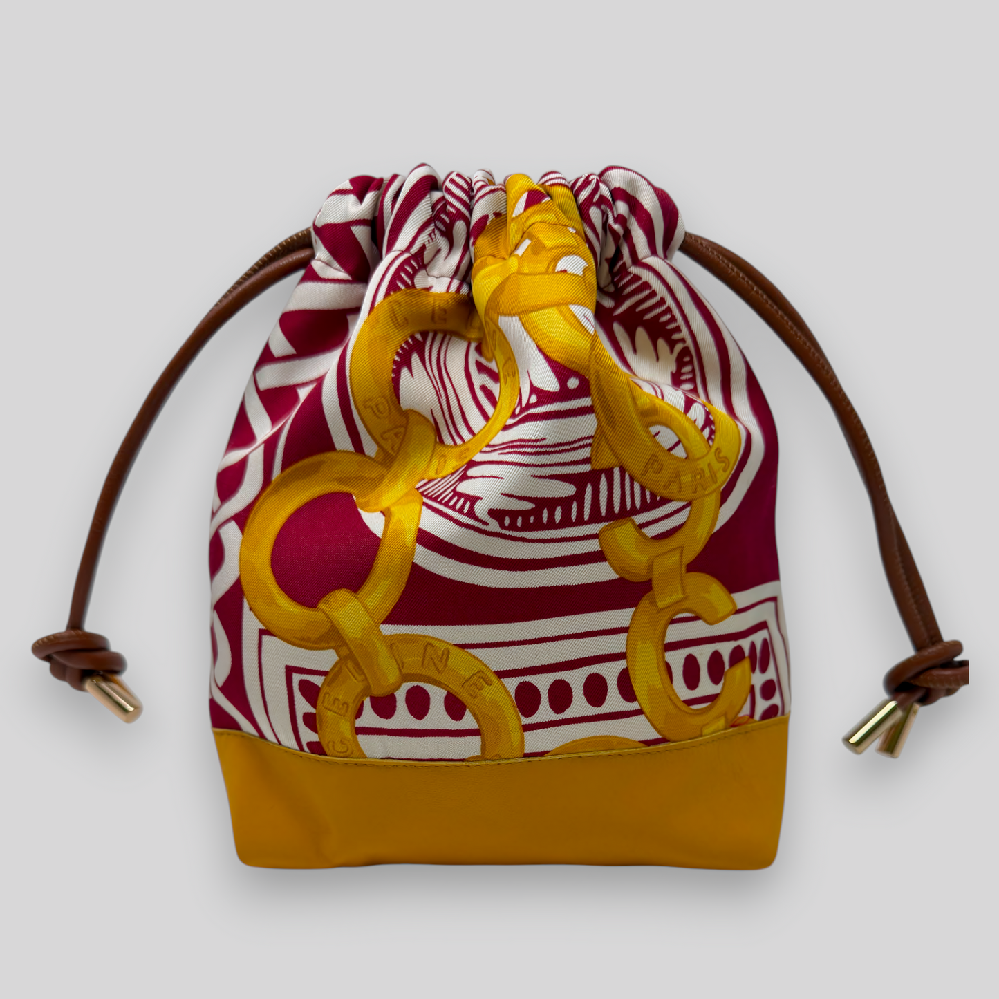 Burgundy Chain Silk 4 Editions