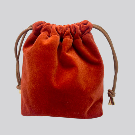 Regular Rust Velvet Bag