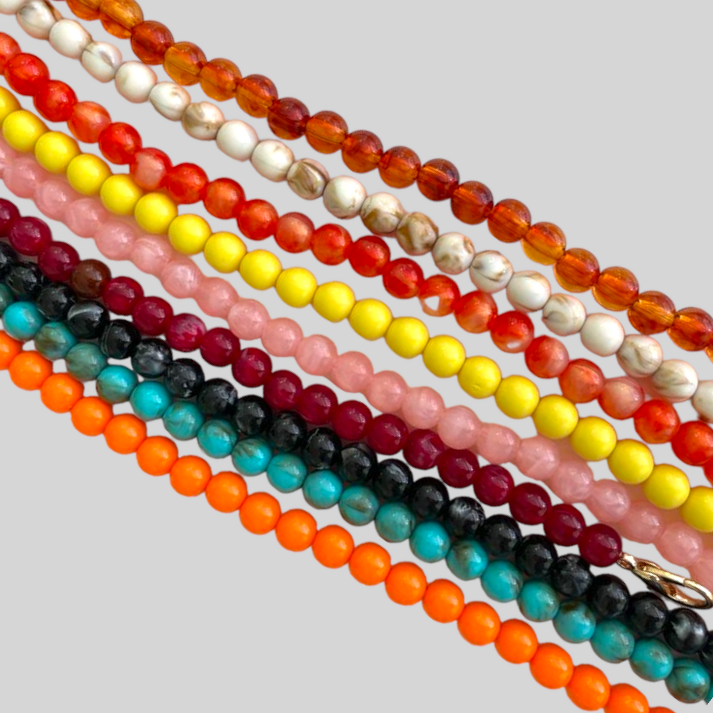 Jelly Bean Beads - Crossbody Straps