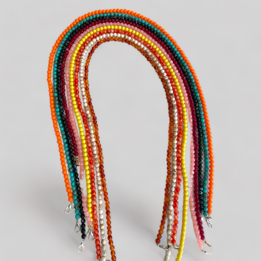 Jelly Bean Beads - Crossbody Straps