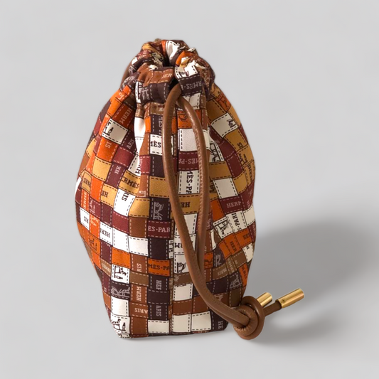 Mini Lattice Ribbon Bag