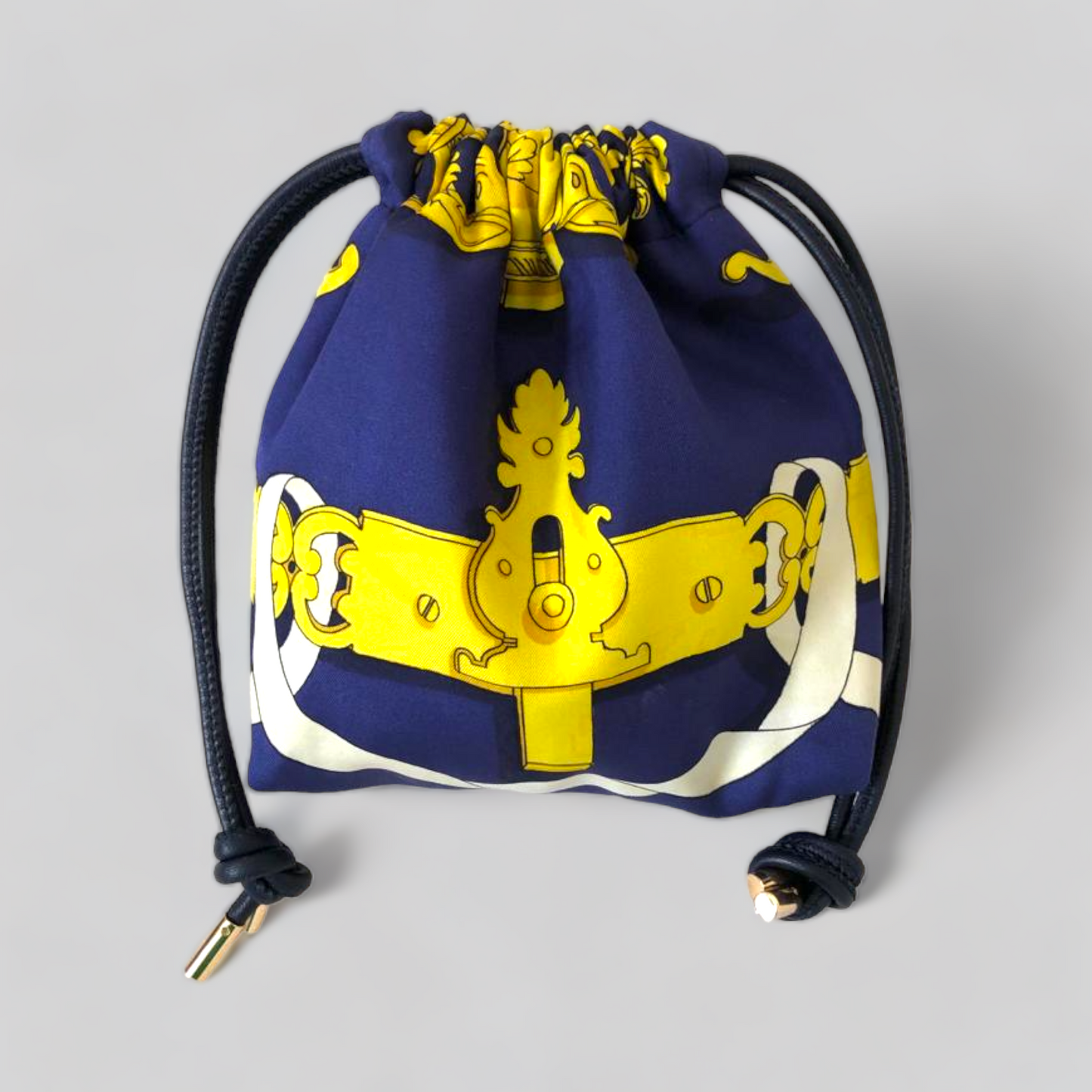 Metallic Tricolor Navy Bag