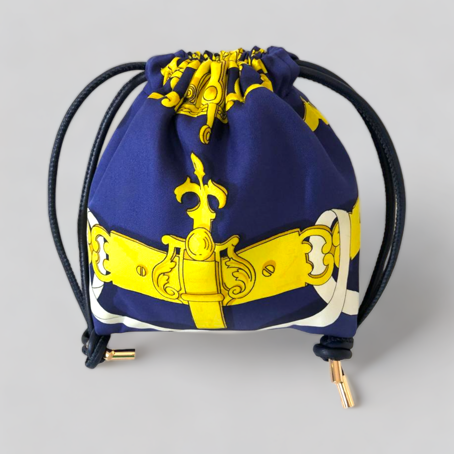 Metallic Tricolor Navy Bag