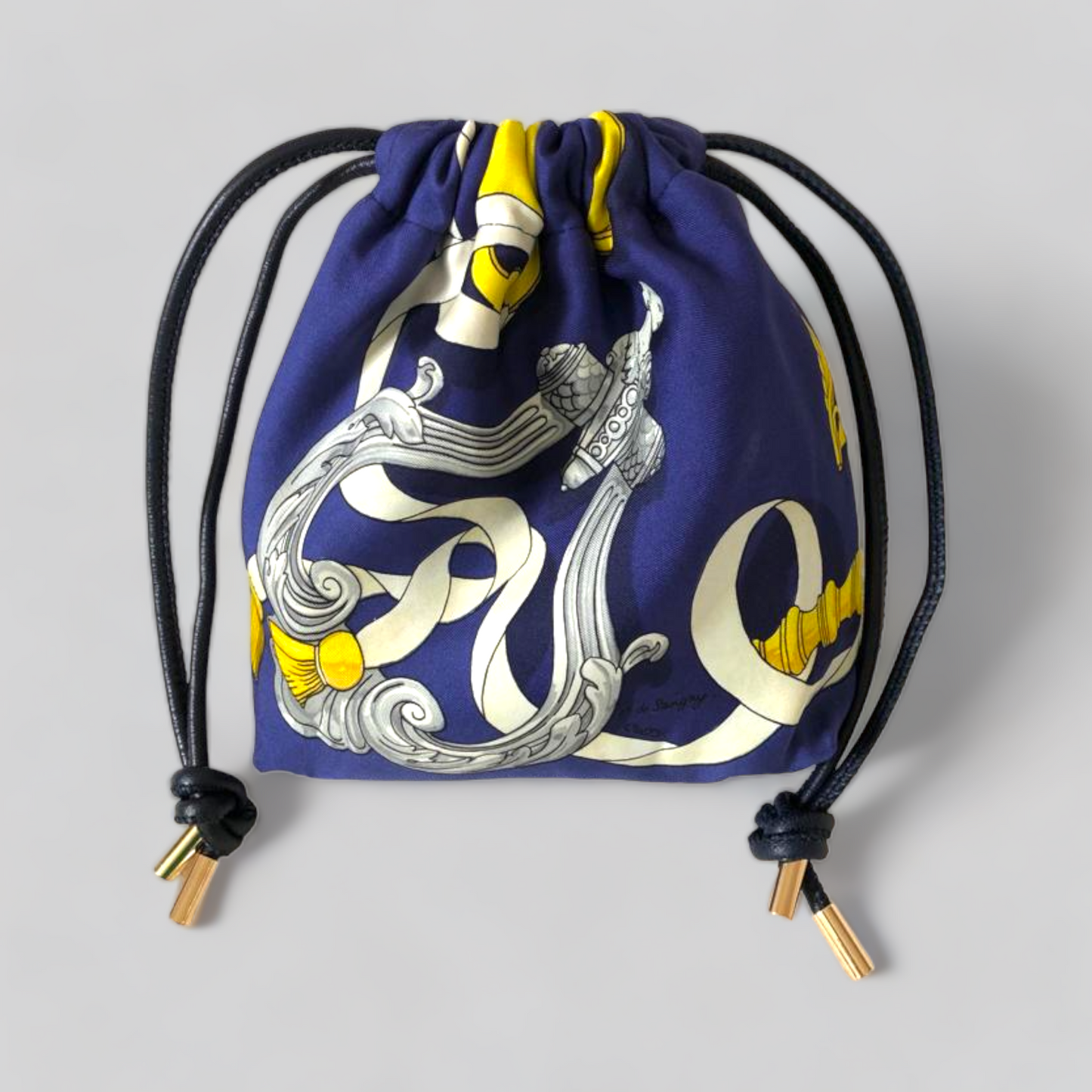 Metallic Tricolor Navy Bag