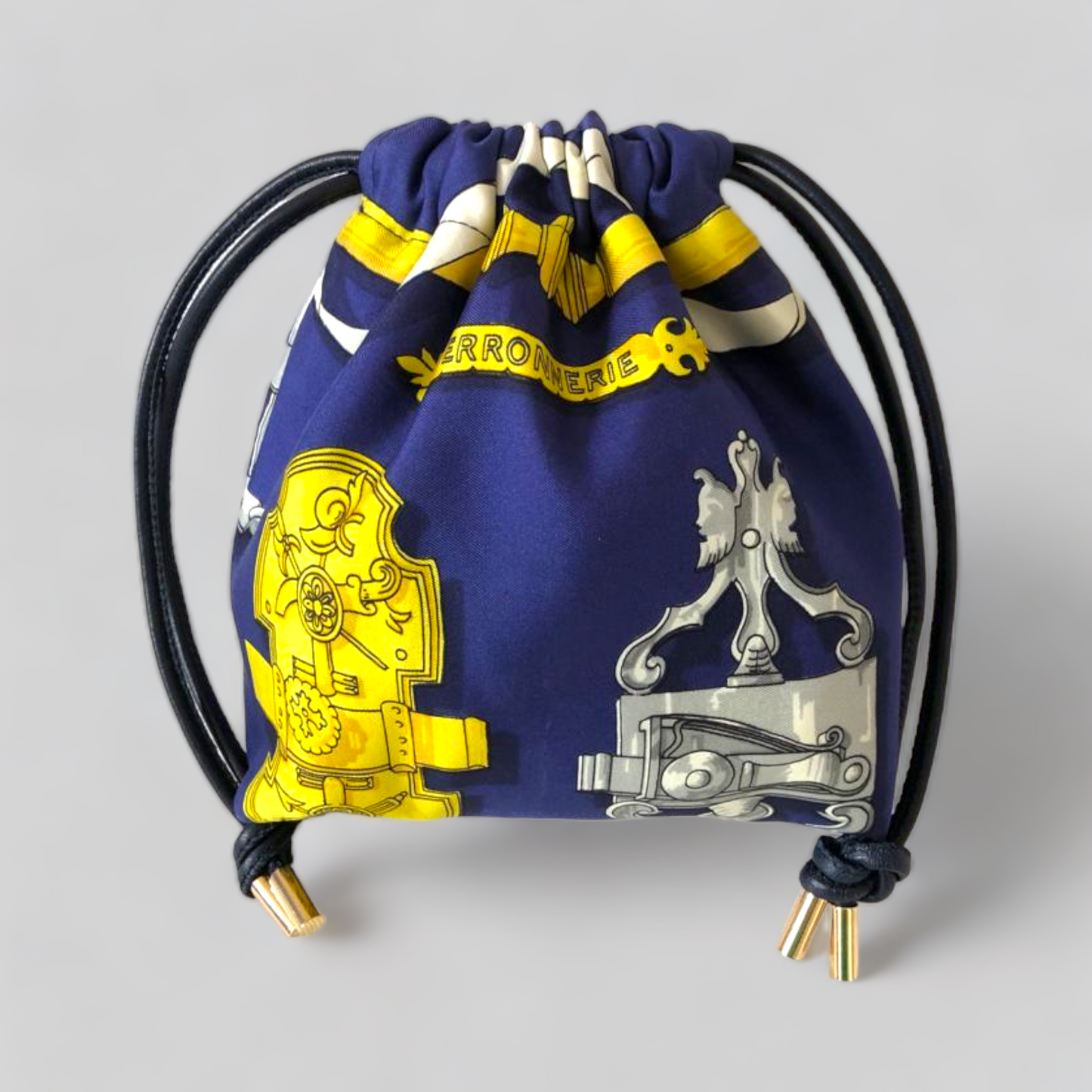 Metallic Tricolor Navy Bag