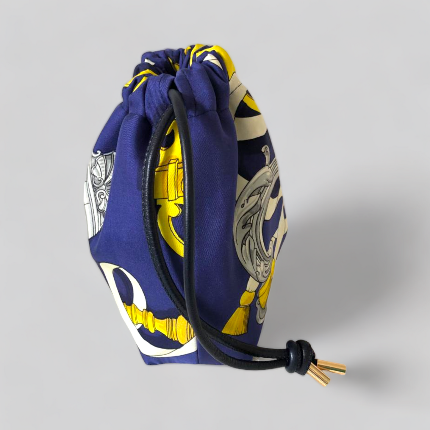 Metallic Tricolor Navy Bag