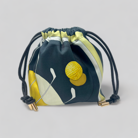 Black and Gold Golf Bag