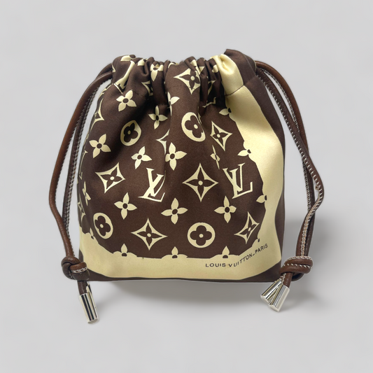 Louis Vuitton, Bags, Louis Vuitton Drawstring Backpack Limited Edition  254 Monogram Textile Black