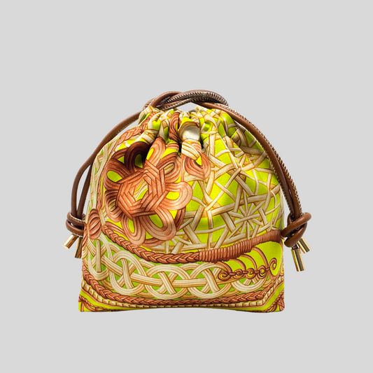 Lime Basketweave